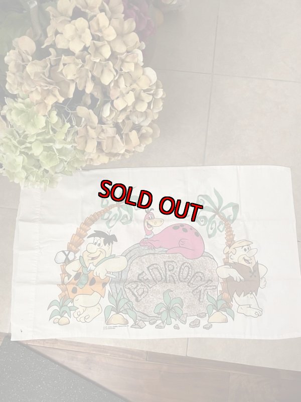 画像2: Hanna Barbera Flintstones Pillow Case / ハンナバーベラ、フリントストーンズ ピローケース (2)