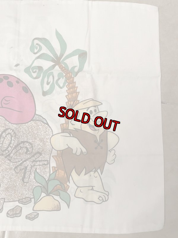 画像5: Hanna Barbera Flintstones Pillow Case / ハンナバーベラ、フリントストーンズ ピローケース (5)