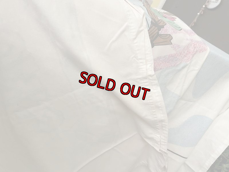 画像4: Hanna Barbera Flintstones Duvet Fabric Sheets 80-90‘s / ハンナバーベラ、フリントストーンズの布団カバー (4)