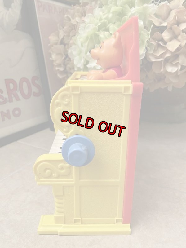 画像4: Disney Pooh Piano Musical Box jack in the box / ディズニーのクマのプー　ピアノ型　ミュージックボックス　ジャックインザボックス　びっくり箱 (4)