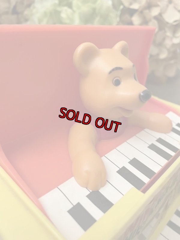 画像11: Disney Pooh Piano Musical Box jack in the box / ディズニーのクマのプー　ピアノ型　ミュージックボックス　ジャックインザボックス　びっくり箱 (11)
