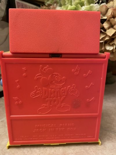 画像3: Disney Pooh Piano Musical Box jack in the box / ディズニーのクマのプー ピアノ型 ミュージックボックス ジャックインザボックス びっくり箱