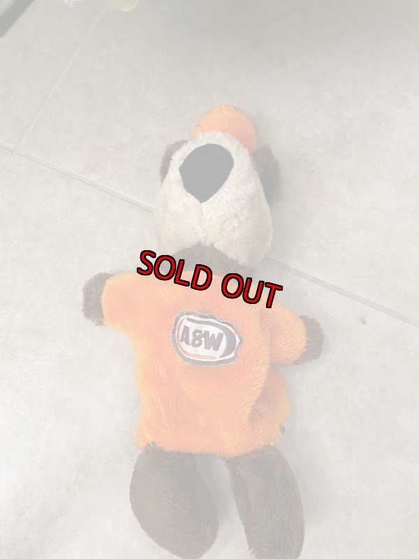 画像7: A&W Rootbeer Bear Plush Hand Puppet / エーアンドダブリュー　ベア　ぬいぐるみ　ハンドパペット (7)