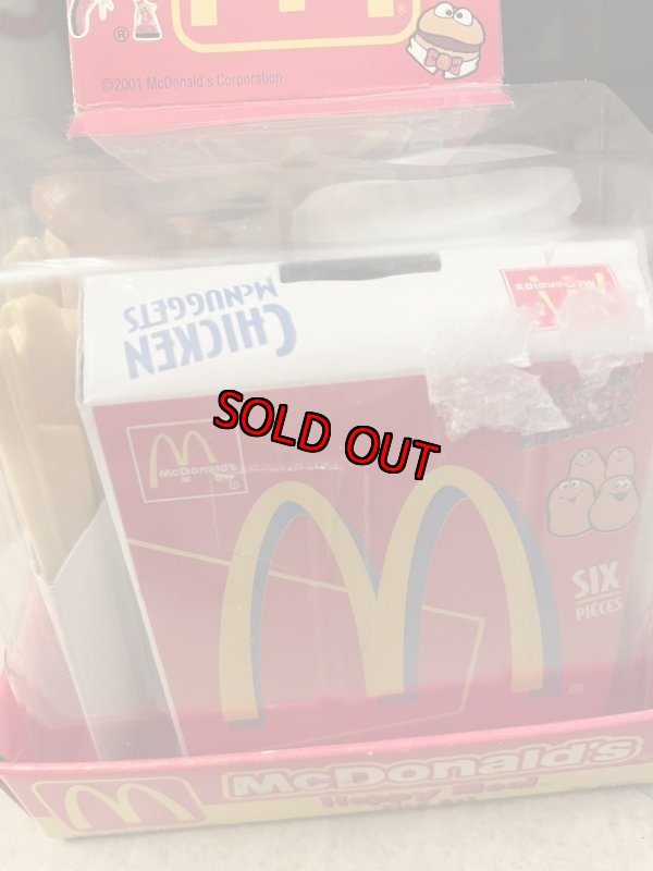 画像4: McDonald’s  play food set with box 2001 / マクドナルドのプレイフードセット (4)
