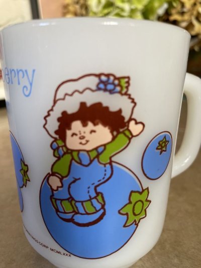 画像1: Fire King Huckleberry Pie Mug / ファイヤーキング　ハックルベリーパイ　マグ