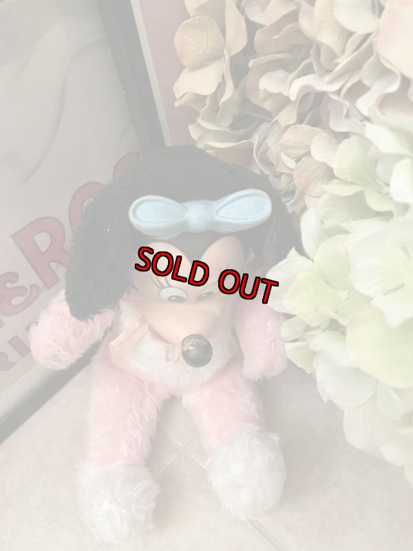 画像5: Disney Minnie Mouse Rubber Face  plush  Doll / ディズニー　ミニーマウスのラバーフェイスぬいぐるみ　 (5)