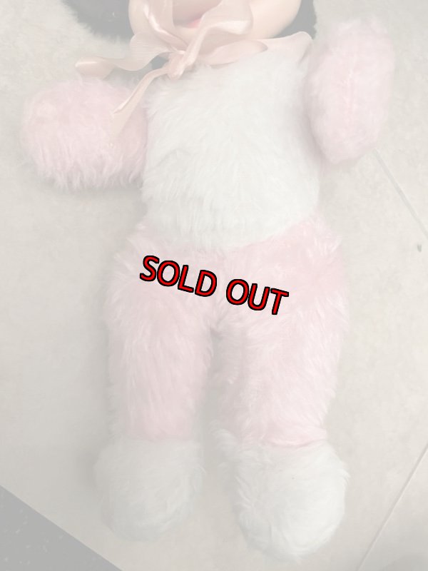 画像7: Disney Minnie Mouse Rubber Face  plush  Doll / ディズニー　ミニーマウスのラバーフェイスぬいぐるみ　 (7)