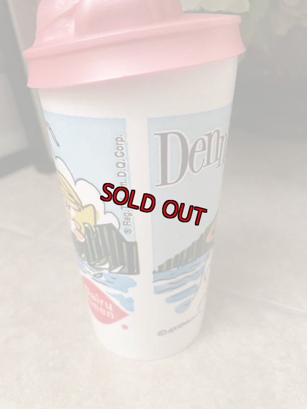 画像3: Dairy Queen Dennis The Menace Pink Margaret Drink Cup Canada / ディリークィーン　デニス　ザ　メナス　ドリンクボトル　ピンク　マーガレット (3)
