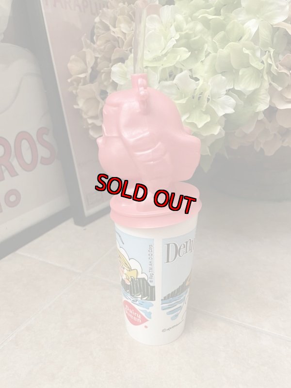 画像2: Dairy Queen Dennis The Menace Pink Margaret Drink Cup Canada / ディリークィーン　デニス　ザ　メナス　ドリンクボトル　ピンク　マーガレット (2)