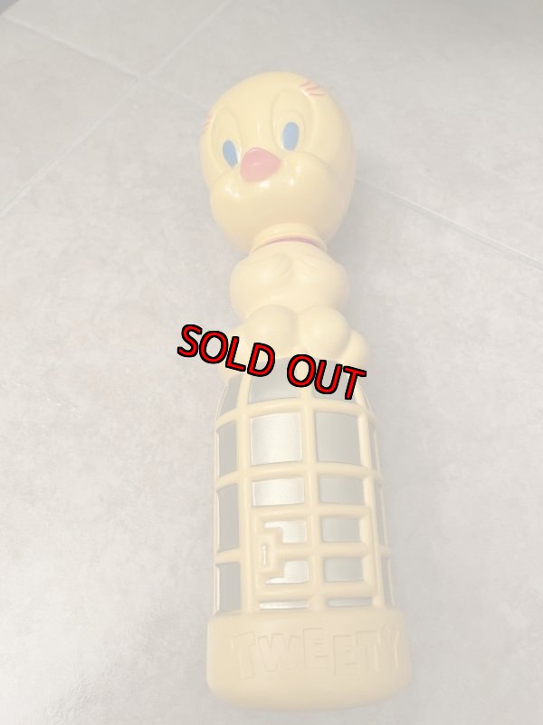 画像9: Looney Tunes Tweety Plastic Colgate Soaky Bottle / トゥイーティー　プラスチック製　ソーキーボトル (9)