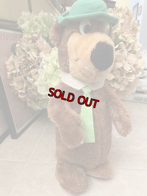 画像7: Hanna Barbera Yogi Bear Mighty Star Plush Doll /ハンナバーベラ ヨギベア ぬいぐるみ マイティスター 1980年 (7)