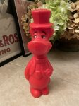画像1: Hanna Barbera Huckleberry Hound Soaky Bottle 1961 / ハンナバーベラ ハックルベリーハウンド プラスチック製　ソーキーボトル (1)