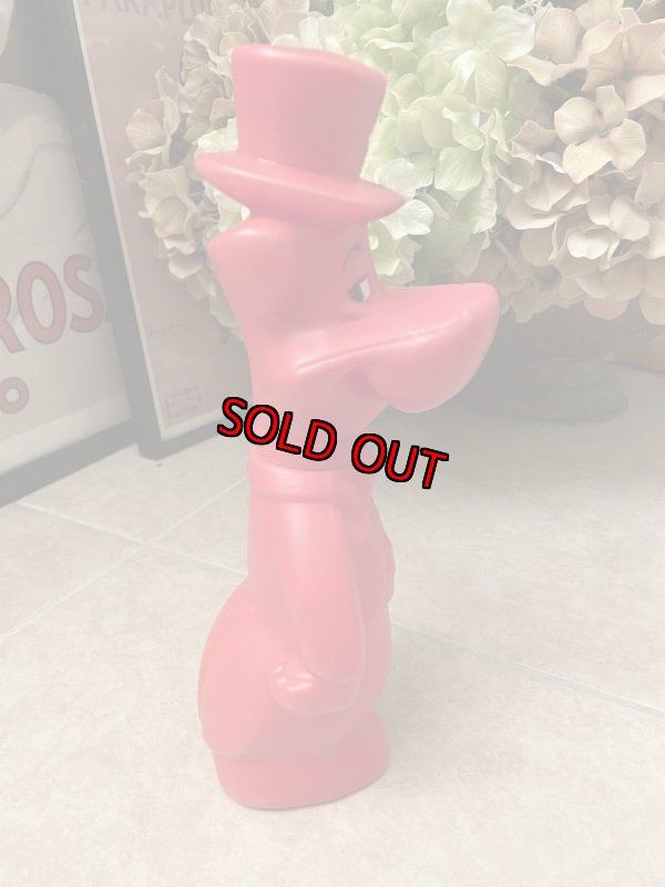 画像4: Hanna Barbera Huckleberry Hound Soaky Bottle 1961 / ハンナバーベラ ハックルベリーハウンド プラスチック製　ソーキーボトル (4)