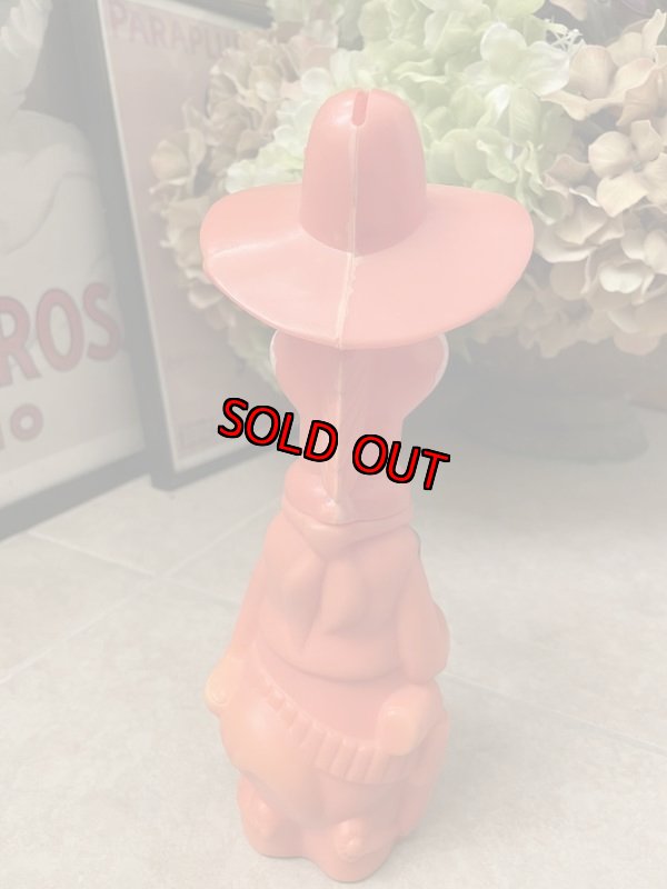 画像3: Hanna Barbera Quick Draw McGraw Coin Bank1960’s / ハンナバーベラ 早撃ちマック　プラスチック製　貯金箱 (3)