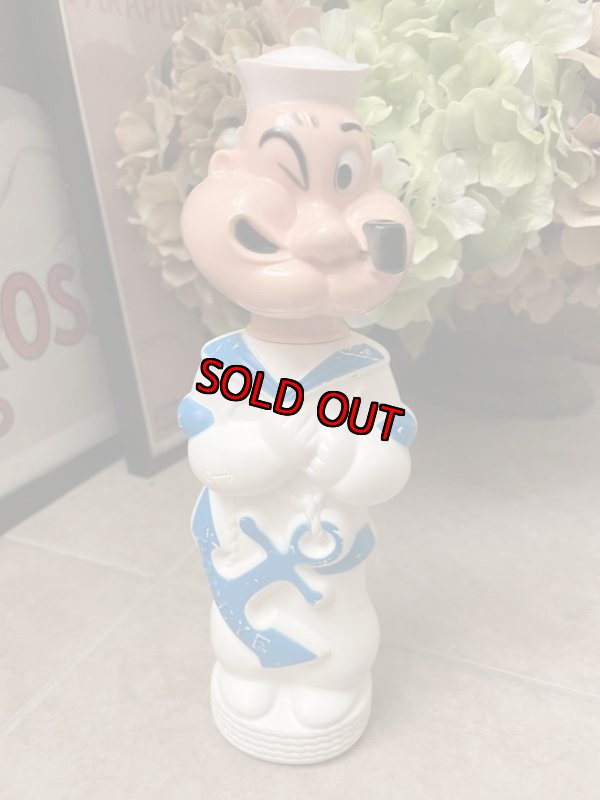 画像1: Popeye Plastic Colgate Soaky Bottle  / ポパイ　コルゲート、プラスチック製　ソーキーボトル (1)