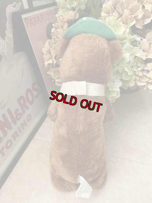 画像3: Hanna Barbera Yogi Bear Mighty Star Plush Doll /ハンナバーベラ ヨギベア ぬいぐるみ マイティスター 1980年 (3)