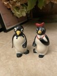 画像1:  Kool Cigarettes Penguins  WILLIE & MILLIE Salt And Pepper 50‘s / クール　ペンギン　ウィリー＆ミリー　ソルト＆ペッパーセット (1)