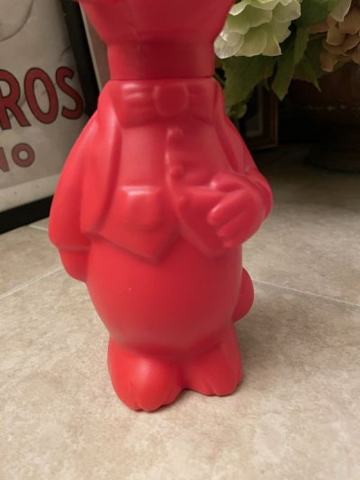 画像2: Hanna Barbera Huckleberry Hound Soaky Bottle 1961 / ハンナバーベラ ハックルベリーハウンド プラスチック製　ソーキーボトル