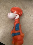 画像7: Hanna Barbera Quick Draw McGraw Coin Bank1960’s / ハンナバーベラ 早撃ちマック　プラスチック製　貯金箱 (7)