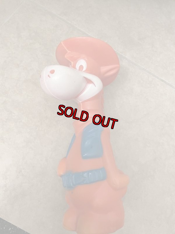 画像7: Hanna Barbera Quick Draw McGraw Coin Bank1960’s / ハンナバーベラ 早撃ちマック　プラスチック製　貯金箱 (7)