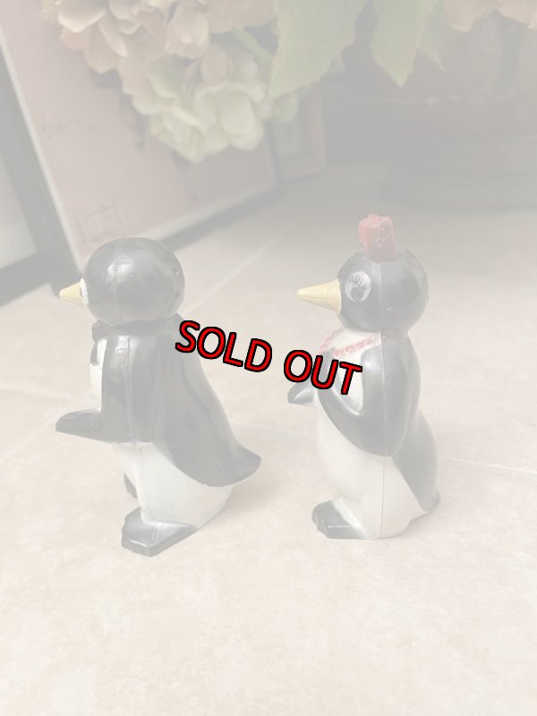 画像2:  Kool Cigarettes Penguins  WILLIE & MILLIE Salt And Pepper 50‘s / クール　ペンギン　ウィリー＆ミリー　ソルト＆ペッパーセット (2)