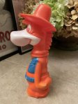 画像2: Hanna Barbera Quick Draw McGraw Coin Bank1960’s / ハンナバーベラ 早撃ちマック　プラスチック製　貯金箱 (2)