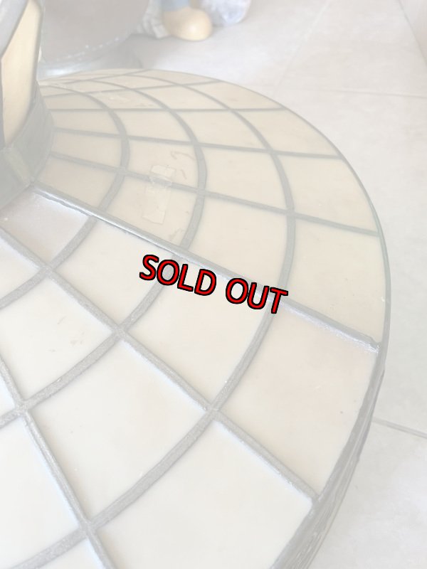 画像5: McDonald’s stained Glass Ceiling hanging lamp , light / マクドナルドのステンドグラススタイル　ランプシェード (5)