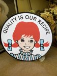 画像1: Wendy’s lighted up Sign / ウエンディーズ　電光看板、サイン、看板、ストアディスプレイ (1)