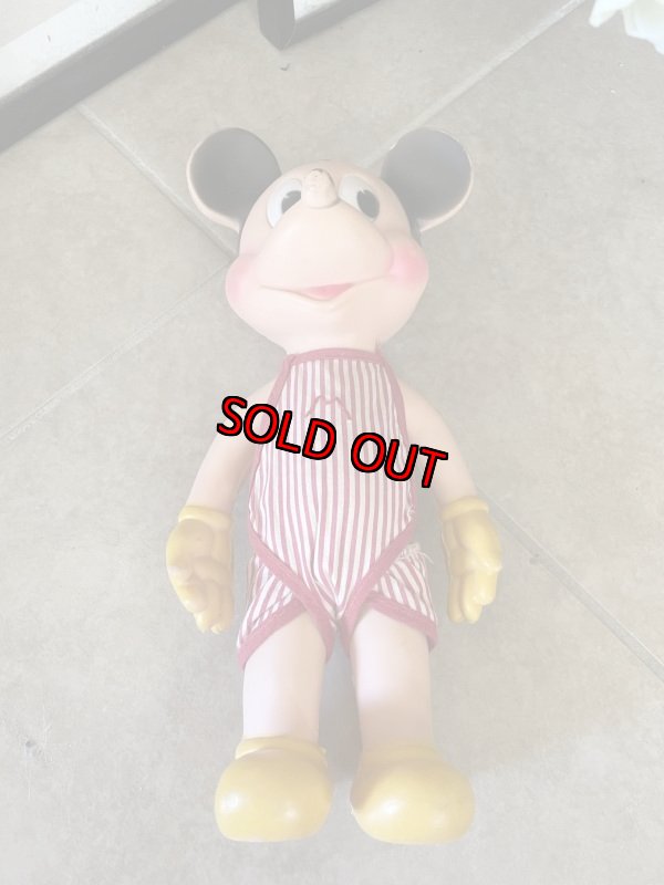 画像7: Disney  Sun Rubber Minnie Mouse Vinyl Squeak  Doll  / ディズニー　ミニーマウス　サンラバー　スクィーキードール (7)