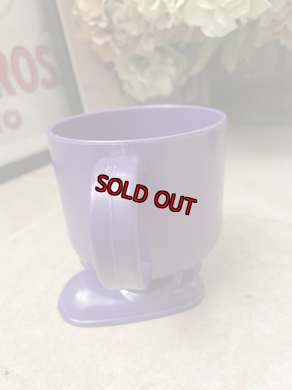 画像3: McDonald’s Grimace Plastic Footed Mug (A) / マクドナルドのグリマス　プラスチック製足付き　マグカップ (3)