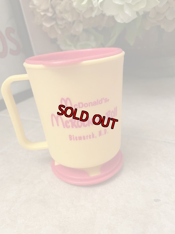 画像4: McDonald’s McRock and Roll Plastic Travel  Mug (A) / マクドナルドのマックロック　ロックンロール　プラスチック製　オレンジ　マグカップ (4)