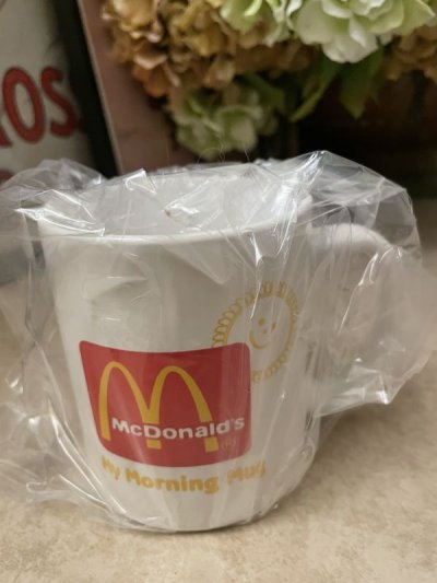 画像1: McDonald’s My morning Mug Ceramic Mug  / マクドナルドの「マイモーニングマグ」陶器製　マグカップ
