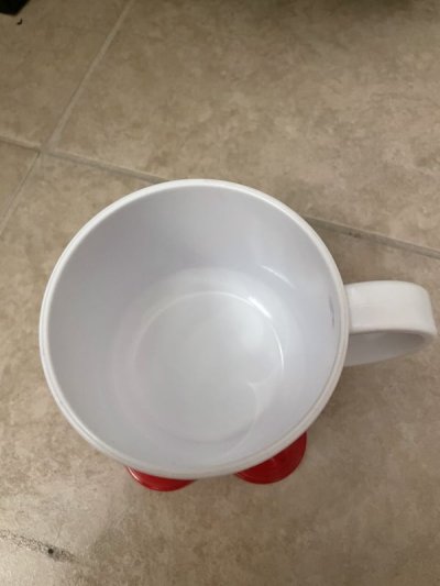 画像2: McDonald’s Ronald Plastic Footed Mug (A) / マクドナルドのロナルド　プラスチック製足付き　マグカップ
