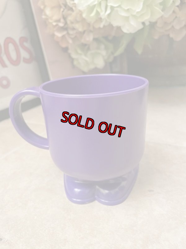 画像4: McDonald’s Grimace Plastic Footed Mug (A) / マクドナルドのグリマス　プラスチック製足付き　マグカップ (4)