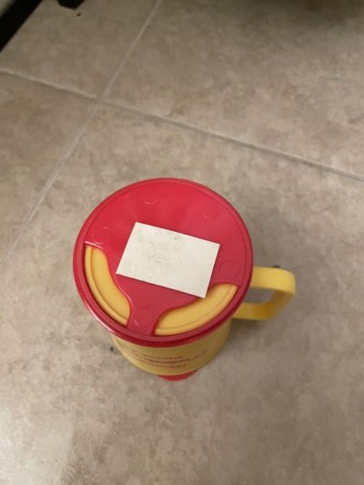 画像3: McDonald’s McRock and Roll Plastic Travel  Mug (A) / マクドナルドのマックロック　ロックンロール　プラスチック製　オレンジ　マグカップ