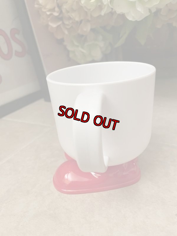 画像3: McDonald’s Ronald Plastic Footed Mug (A) / マクドナルドのロナルド　プラスチック製足付き　マグカップ (3)