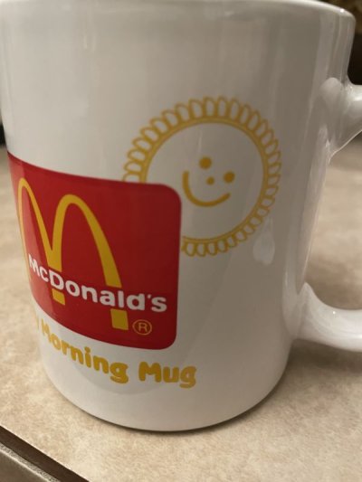 画像2: McDonald’s My morning Mug Ceramic Mug  / マクドナルドの「マイモーニングマグ」陶器製　マグカップ