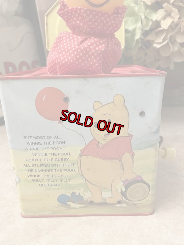 画像3: Disney Pooh jack in the box  / ディズニー　クマのプー　ジャックインザボックス　びっくり箱 (3)