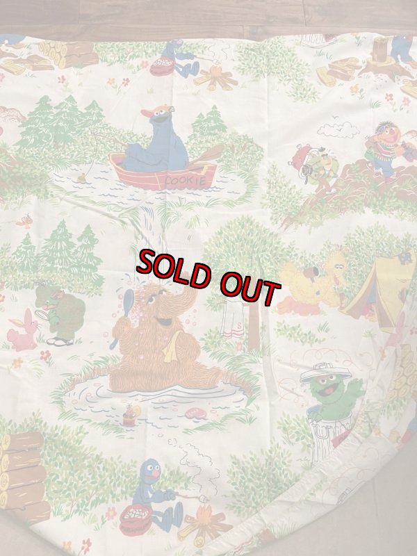 画像3: Sesame Street Camp  Box sheet  / セサミストリート　キャンプ　ボックスシーツ (3)
