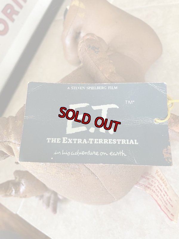 画像8:  ET Kamar Plush Doll With Tag 1982 / ET  タグ付きドール　 (8)