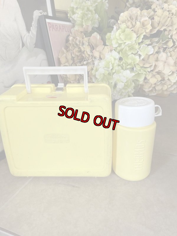 画像3: California Raisins lunch box with thermos 1987 / カリフォルニアレーズン プラスチック製 ランチボックスとサーモス (3)