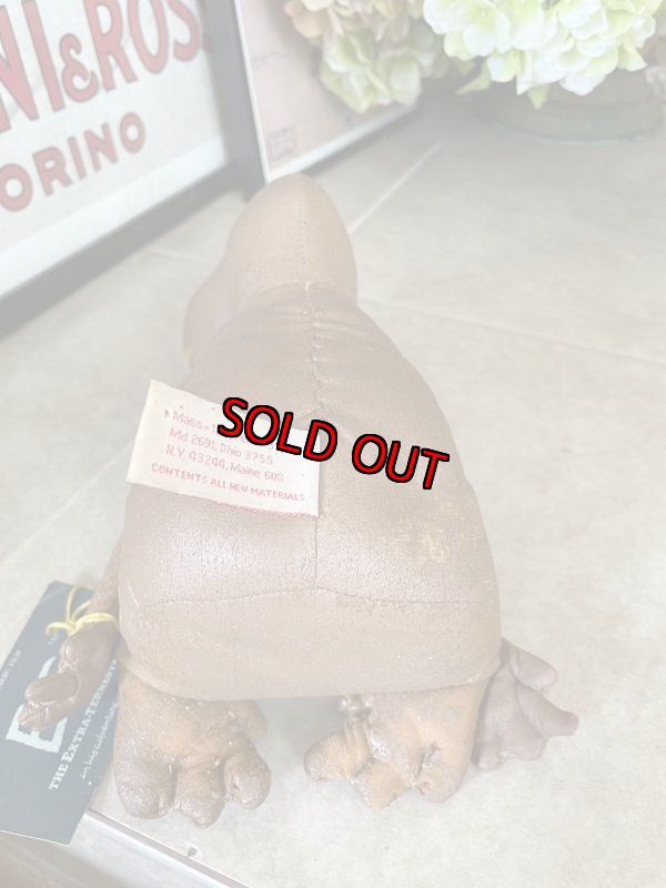 画像9:  ET Kamar Plush Doll With Tag 1982 / ET  タグ付きドール　 (9)