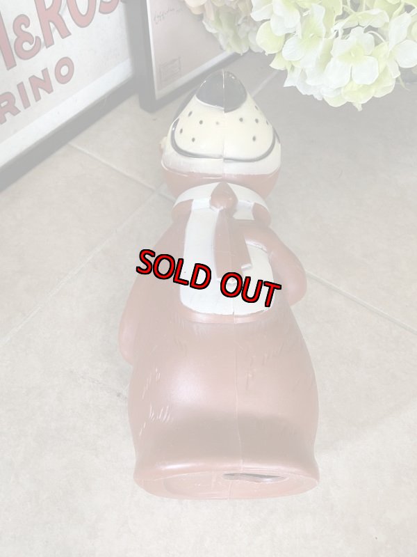 画像8: Hanna Barbera Yogi Bear Large Coin  Bank / ハンナバーベラ　ヨギベア　大きい35cm　バンク　貯金箱　60-70年代 (8)