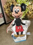 画像1: Disney Mickey Mouse Rubber Face hand puppet (B) / ディズニー　ミッキーマウス　ラバーフェイス　ハンドパペット　 (1)