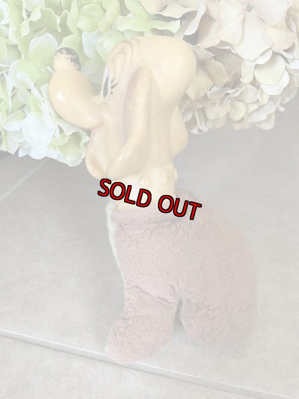 画像5: Gloria Toy yellow Dog Rubber Face  plush  Doll / グロリアトイ社のイエロードッグ、ラバーフェイスぬいぐるみ (5)