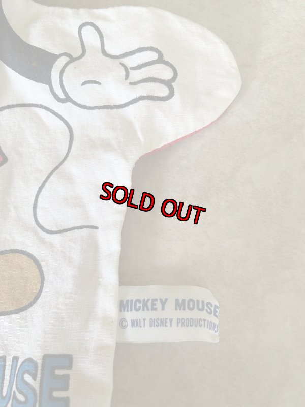 画像6: Disney Mickey Mouse Rubber Face hand puppet (B) / ディズニー　ミッキーマウス　ラバーフェイス　ハンドパペット　 (6)