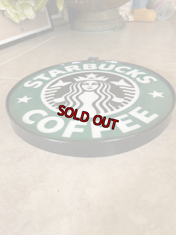 画像4: Starbucks Small Plastic Sign / スターバックス　小さな看板、サイン、ストアディスプレイ (4)