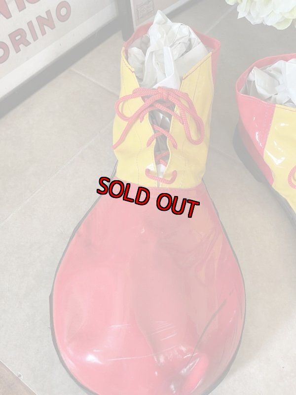 画像6: McDonald’s Ronald red and yellow shoes  / マクドナルド、ロナルドのビニール靴　シューズ　 (6)