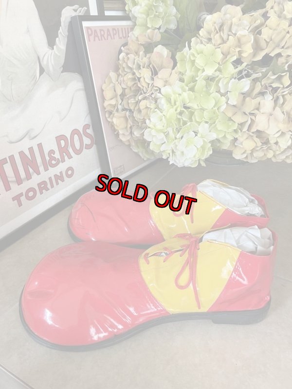 画像2: McDonald’s Ronald red and yellow shoes  / マクドナルド、ロナルドのビニール靴　シューズ　 (2)