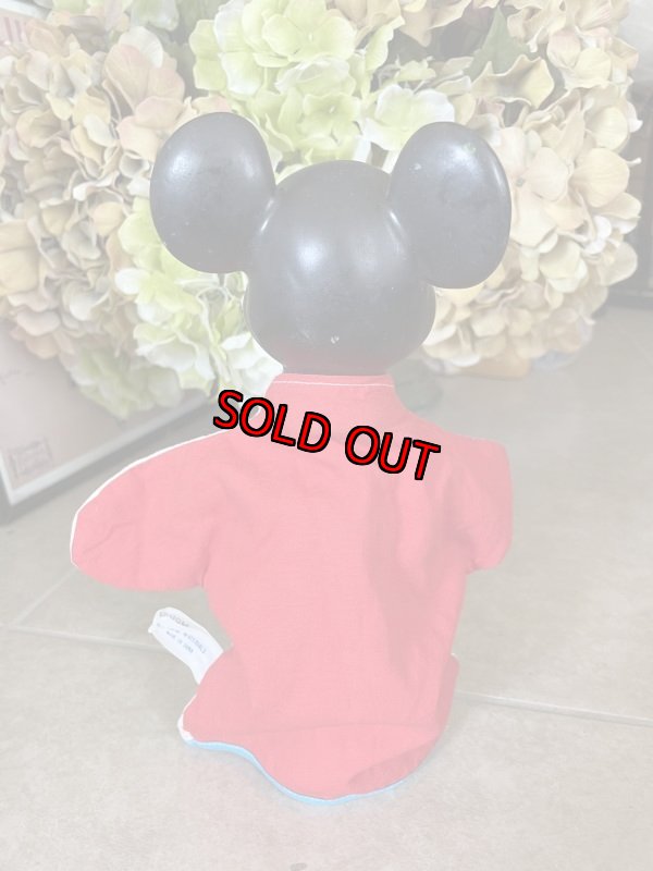 画像3: Disney Mickey Mouse Rubber Face hand puppet (B) / ディズニー　ミッキーマウス　ラバーフェイス　ハンドパペット　 (3)